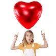 balon foliowy serce duze czerwony partydeco 28 hrt