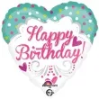 balon foliowy serce happy birthday amscan 17 hrt
