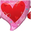 balon foliowy serce i heart you czerwony qualatex 46 shp