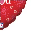 balon foliowy serce i love you betallic 18 hrt