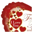 balon foliowy serce i love you forever czerwony betallic 18 hrt