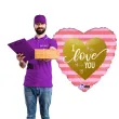 balon foliowy serce i love you w paski grabo 18 hrt