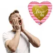balon foliowy serce i love you w paski grabo 18 hrt