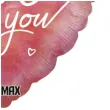 balon foliowy serce i love you watercolor czerwony grabo 18 hrt