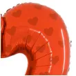 balon foliowy serce i love you z dziurka czerwony grabo 36 shp