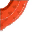 balon foliowy serce i love you z dziurka czerwony grabo 36 shp