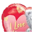 balon foliowy serce i love you z misiem qualatex 18 hrt