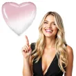 balon foliowy serce jumbo gradient bialo rozowy flexmetal 32 hrt