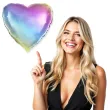 balon foliowy serce jumbo gradient pastelowy flexmetal 32 hrt