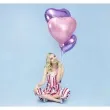 balon foliowy serce liliowy jasny partydeco 18 hrt