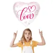 balon foliowy serce love folat 18 hrt