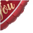 balon foliowy serce love you amscan 18 hrt