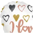balon foliowy serce love you rozowe zloto grabo 18 hrt