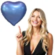 balon foliowy serce matowe niebieski godan 18 hrt
