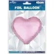 balon foliowy serce matowe rozowy partypal 18 hrt