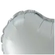 balon foliowy serce matowe srebrny partypal 18 hrt