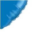 balon foliowy serce metaliczne niebieski flexmetal 18 hrt