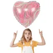 balon foliowy serce mozaika rozowy jix 18 hrt
