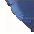 balon foliowy serce niebieski ciemny satynowy flexmetal 18 hrt