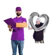 balon foliowy serce otwarte ramka do zdjec srebrny folat 24 hrt