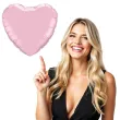 balon foliowy serce perlowy roz qualatex 36 hrt