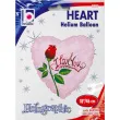 balon foliowy serce rose i love you rozowy betallic 18 hrt