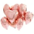 balon foliowy serce rozowe zloto jix 18 hrt