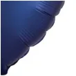 balon foliowy serce satynowe granatowy amscan 17 hrt