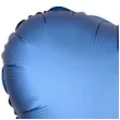 balon foliowy serce satynowe niebieski amscan 17 hrt