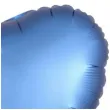 balon foliowy serce satynowe niebieski amscan 17 hrt