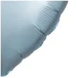 balon foliowy serce satynowe niebieski jasny amscan 17 hrt