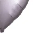 balon foliowy serce satynowe popielaty amscan 17 hrt