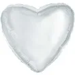 balon foliowy serce srebrny flexmetal 4 hrt