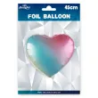 balon foliowy serce teczowy gradient partypal 18 hrt