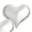 balon foliowy serce wklesle srebrny takarakosan 18 5 szt hrt