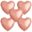 balon foliowy serce wypukle rozowe zloto takarakosan 14 5 szt hrt