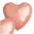 balon foliowy serce wypukle rozowe zloto takarakosan 18 5 szt hrt