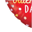 balon foliowy serce z konfetti czerwony qualatex 18 hrt