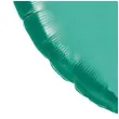 balon foliowy serce zielony chrom qualatex 18 hrt
