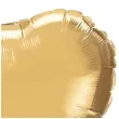 balon foliowy serce zloty chrom qualatex 18 hrt