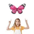 balon foliowy skrzydla motyla z szelkami rozowy arpex 24 shp