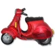 balon foliowy skuter czerwony flexmetal 38 shp
