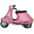 balon foliowy skuter rozowy flexmetal 38 shp