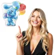 balon foliowy sladami blue amscan 18 shp
