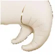 balon foliowy slodki kotek z sercem kremowy partydeco 33 shp