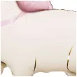 balon foliowy slodki kotek z sercem kremowy partydeco 33 shp