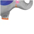balon foliowy slon amscan 34 shp