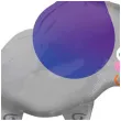 balon foliowy slon amscan 34 shp