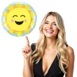 balon foliowy slonce i tecza qualatex 9 rnd