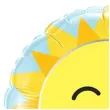 balon foliowy slonce i tecza qualatex 9 rnd